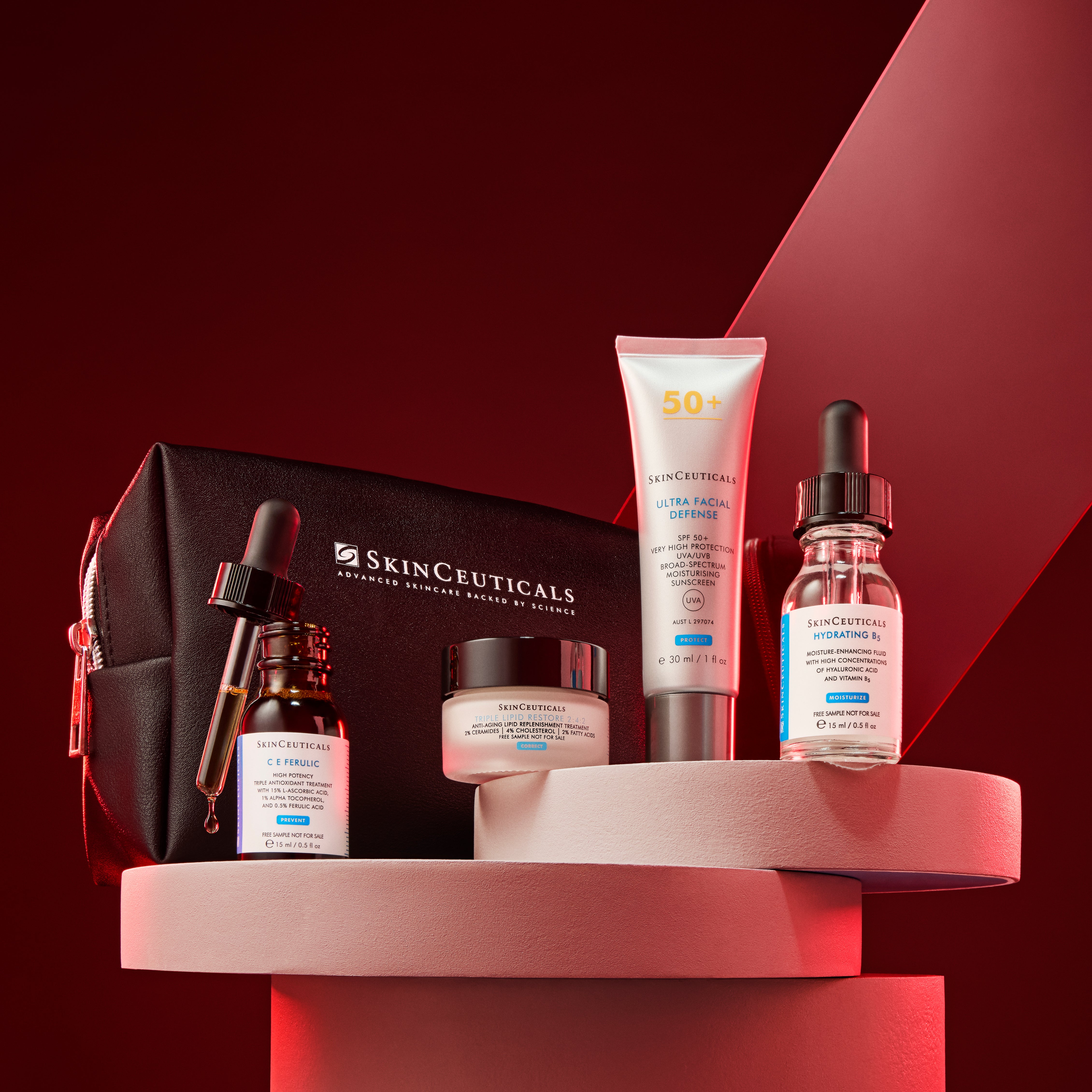On The Go Trial Set 2025 By SkinCeuticals | THE CLINIC – The Clinic