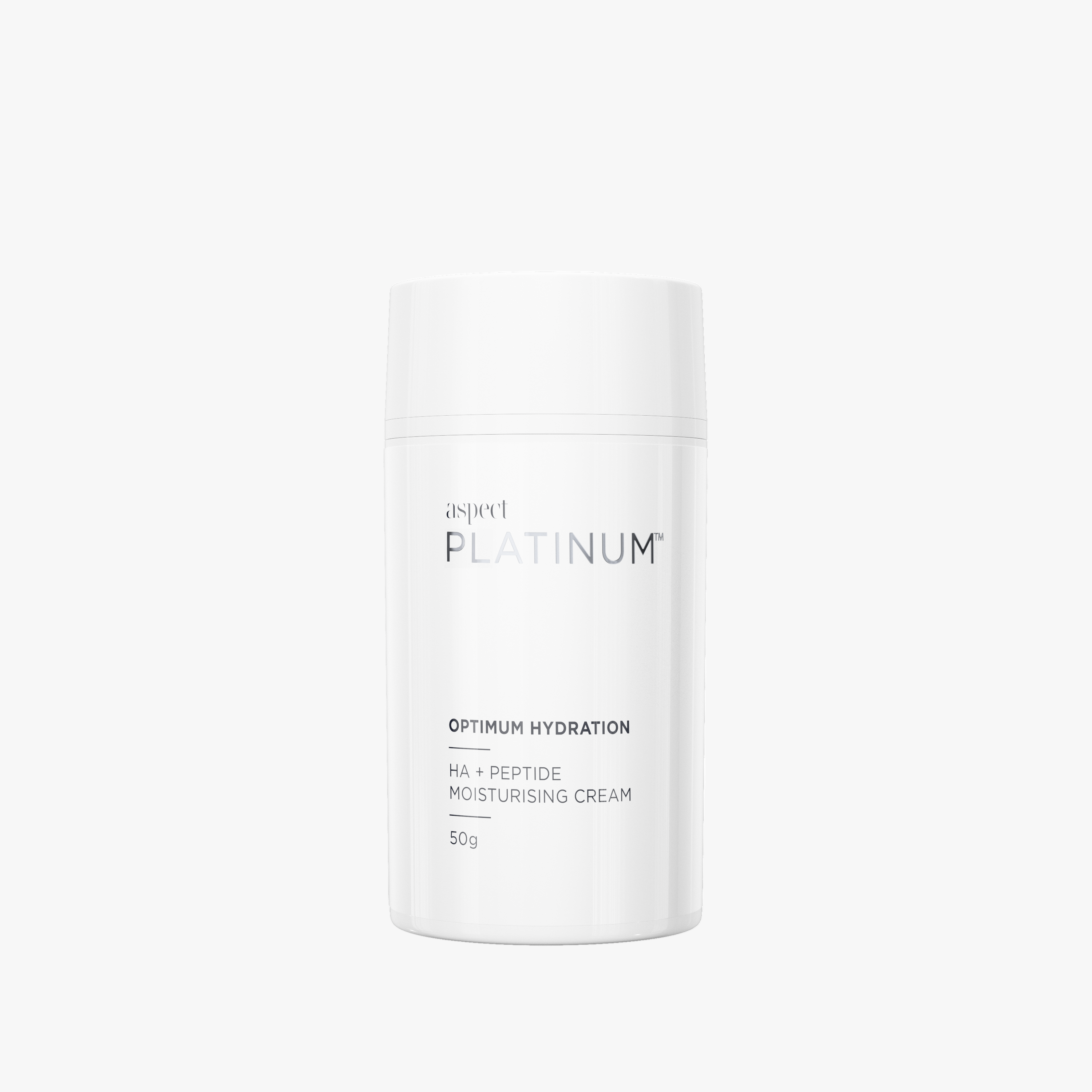 Aspect Platinum HA + Peptide Moisturising Cream 50 – The Clinic