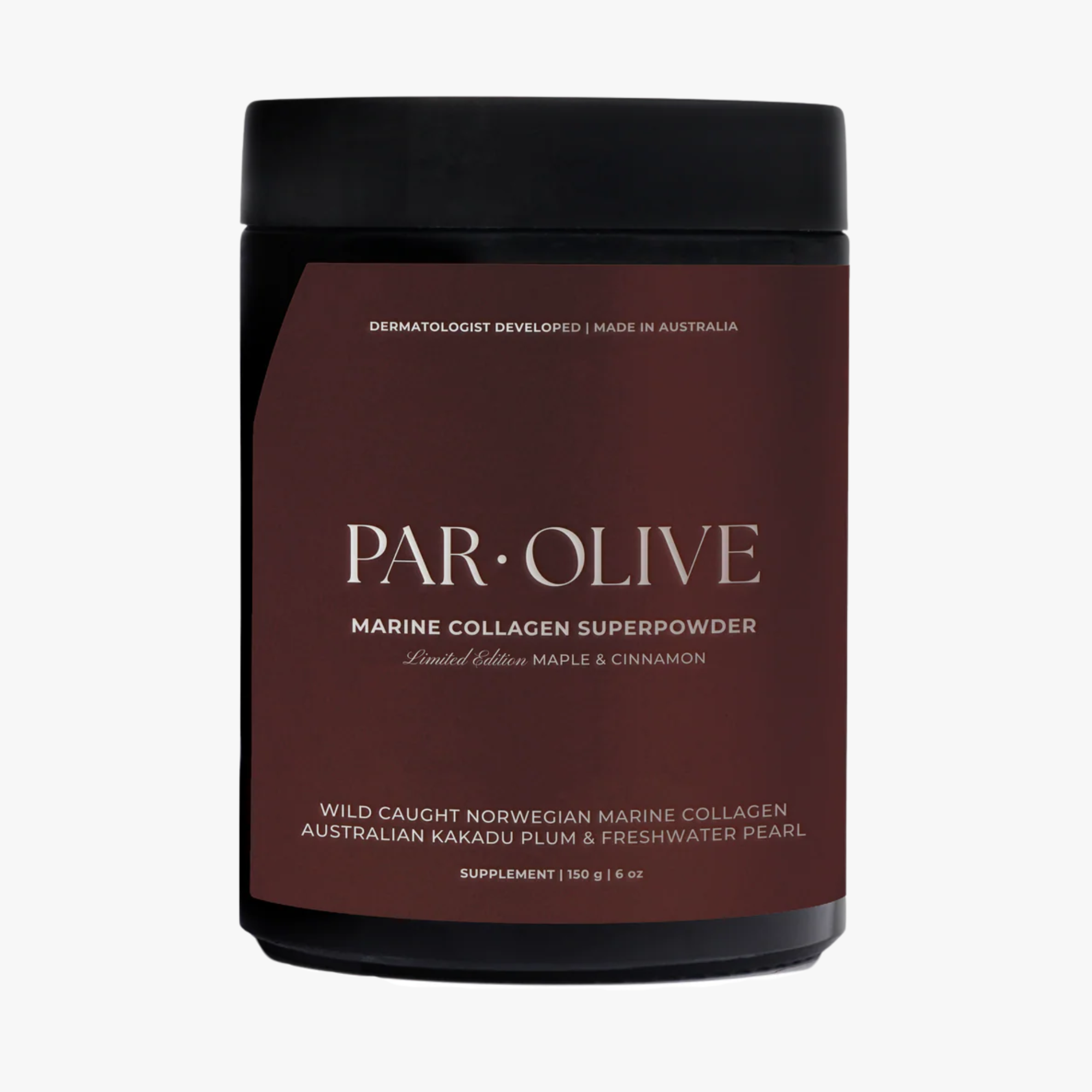 Limited Edition Marine Collagen Superpowder (Maple & Cinnamon) Jar 150g